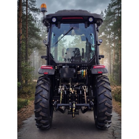 Трактор TERRA FORCE 554 LUX Pro — Професійний міні-трактор 50 к.с. з люксовою кабіною, кондиціонером та камерами 360°
